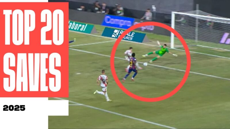 ۲۰ سیو برتر لالیگا در سال ۲۰۲۵