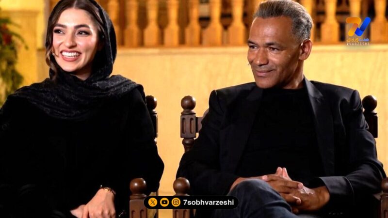 شیدا مقصودلو همسر ایرانی ژوزه مورایس در کنار برج ایفل