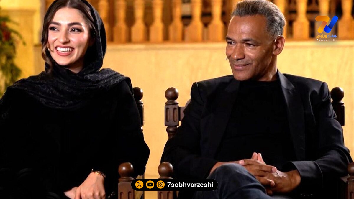 شیدا مقصودلو همسر ایرانی ژوزه مورایس در کنار برج ایفل