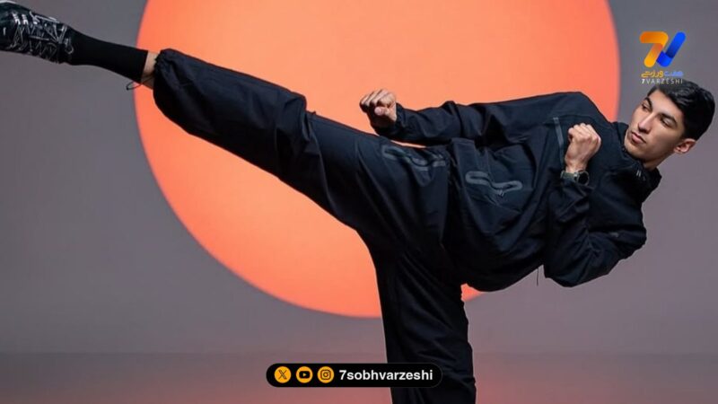 استایل محلی و زیبای آرین سلیمی، برنده مدال طلای المپیک با لباس کردی