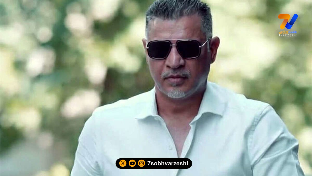 سلفی دوتایی پسر 2متری سینمای ایران با علی دایی، شهریار فوتبال