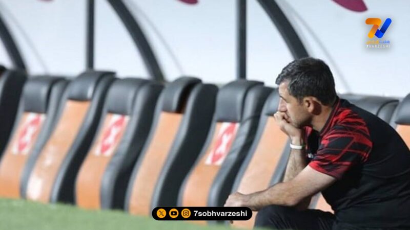 عکس تلخ کریم باقری با پیراهن عزا و حال آشفته