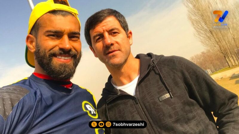 قاب خانوادگی | مادر محجبه کریم باقری، مربی پرسپولیس