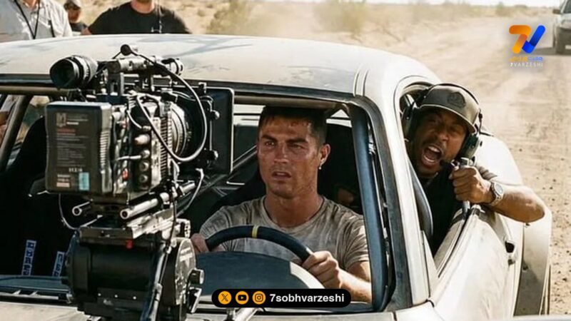 کریستیانو رونالدو بازیگر سینما شد