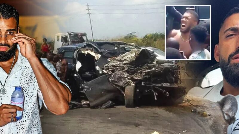 حادثه وحشتناک برای آنتونی جاشوا و دوست ایرانی اش