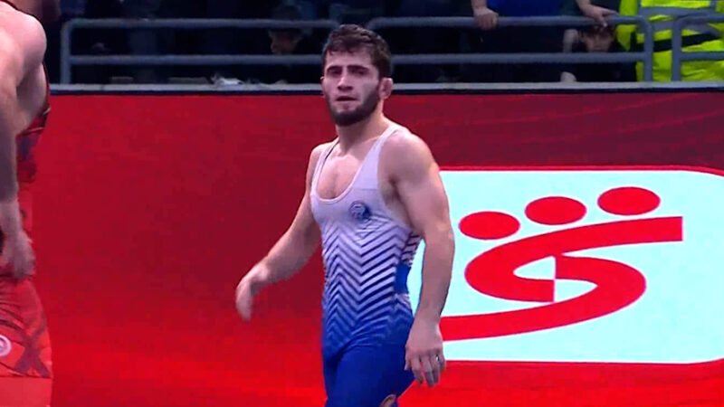 بازی کشتی رضا اطری مقابل احمد ادریسوف