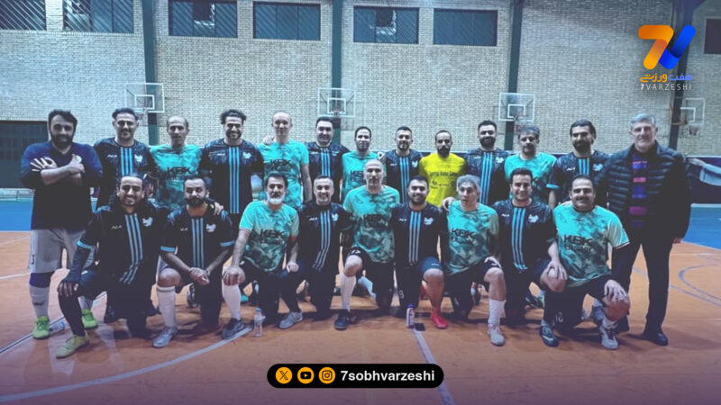 پیروزی پیشکسوتان ورزشی مقابل دندانپزشک ها