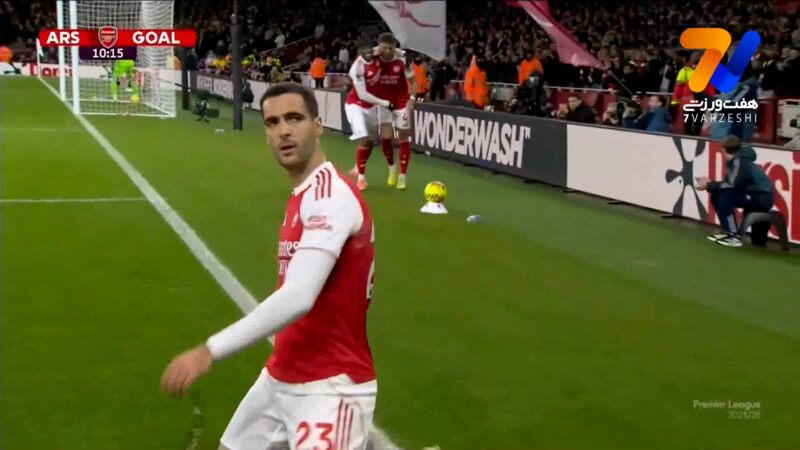 گل اول آرسنال به برنتفورد توسط مرینو