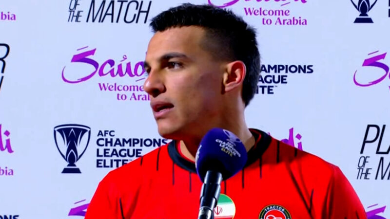 حسین‌زاده: خداروشکر توانستیم با کمک بچه ها برنده بازی شویم