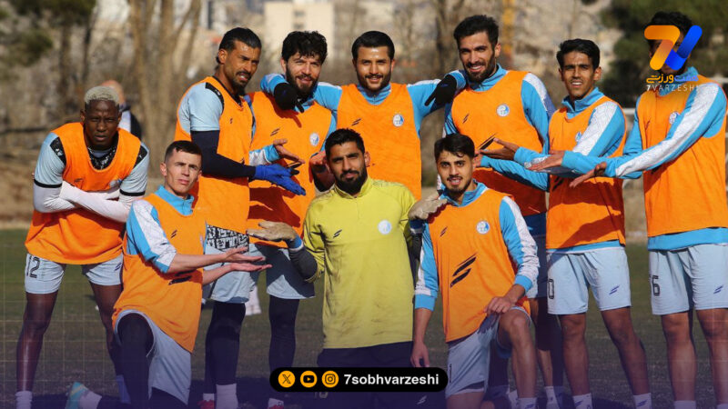 گزارش تصویری از تمرین امروز استقلال