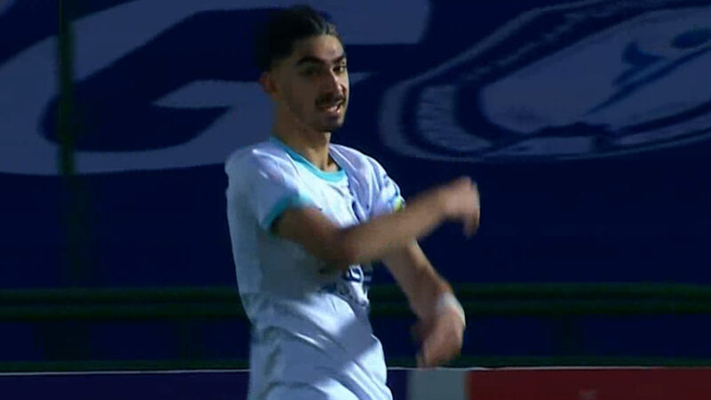 گل اول گل گهر به استقلال توسط پوریا شهرآبادی