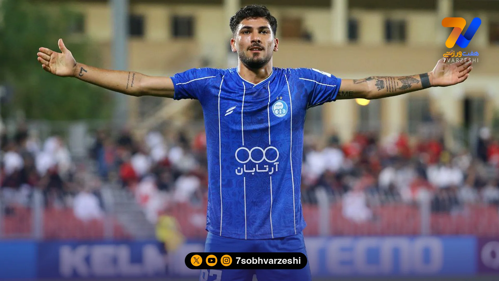 اولین ضربه، اولین گل؛ قاب‌های ماندگار از شب درخشش قلی‌زاده +عکس