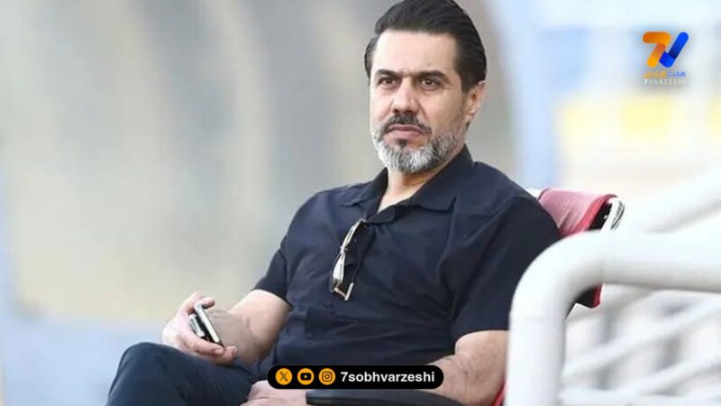 نوستالژی | افشین در جشن تولد علی دایی با کیک طرح استوک فوتبال