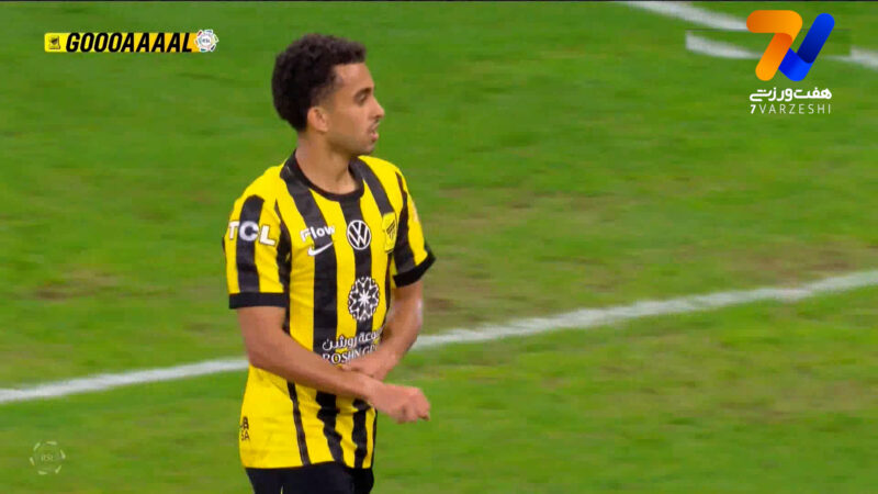 گل اول الاتحاد به الشباب توسط القمدی