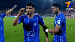 گل اول استقلال به المحرق توسط قلی‌زاده