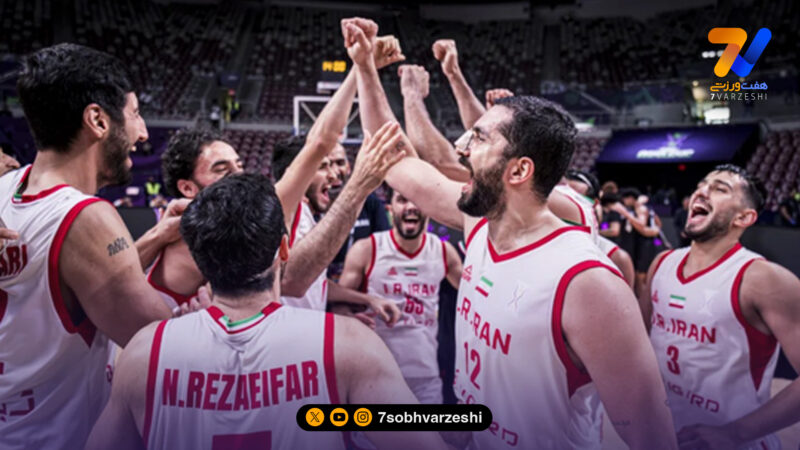 ثبات در رده‌بندی فیبا؛ ایران با دو برد همچنان ۲۶ جهان