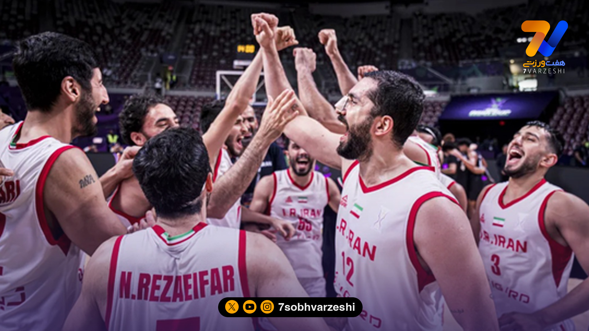 ثبات در رده‌بندی فیبا؛ ایران با دو برد همچنان ۲۶ جهان