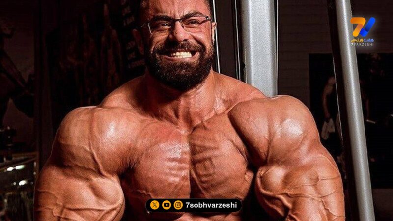 نگاهی به فرش ظریف و اصیل ایرانی خانه بهروز تابانی بدنساز ایرانی