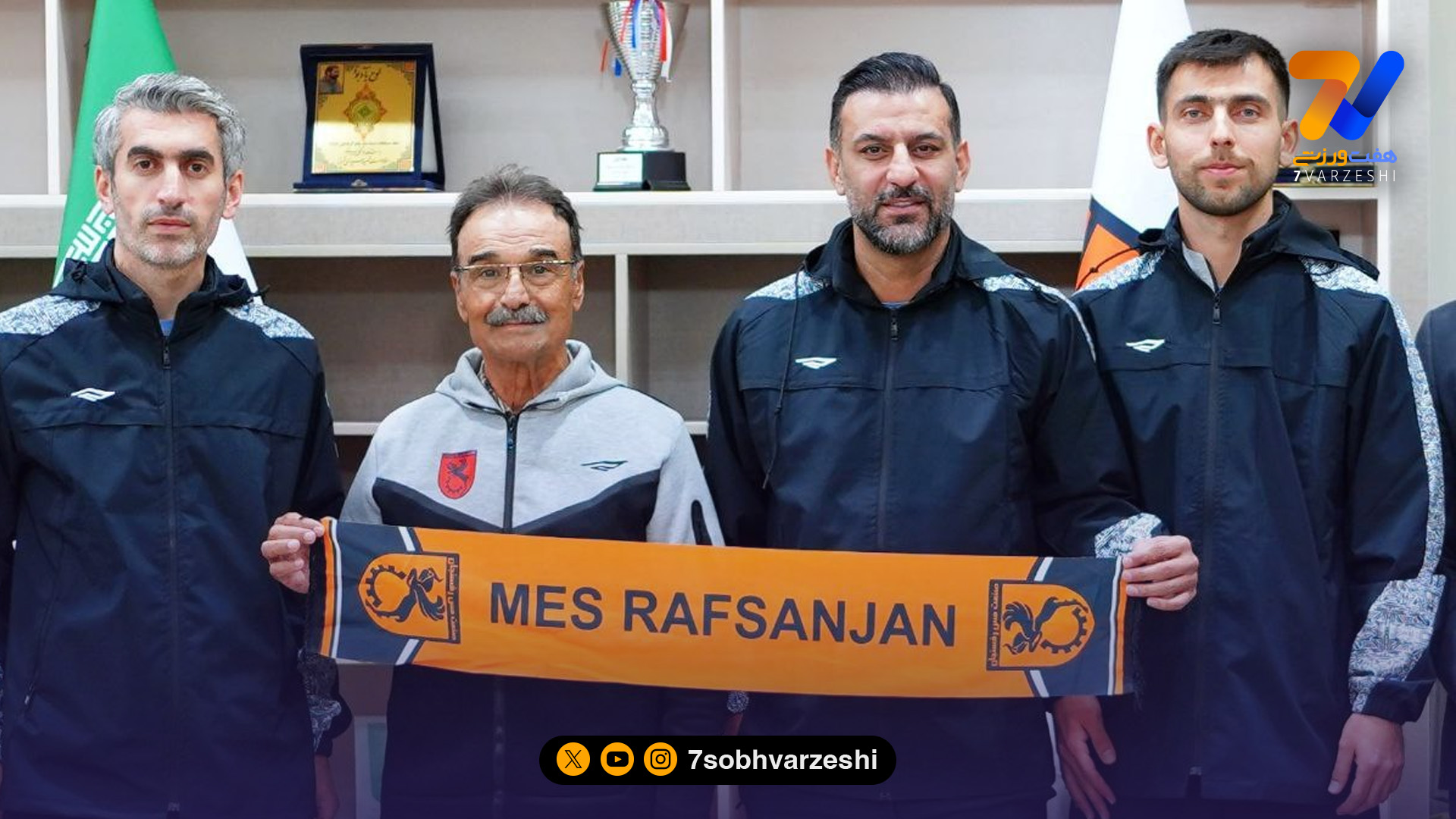 معرفی رسمی دستیاران مجتبی جباری در مس رفسنجان