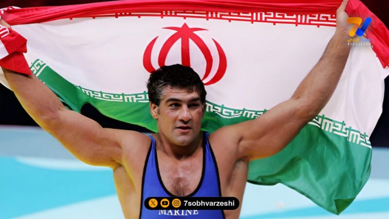 تمرینات نفس گیر علیرضا حیدری کشتی‌گیر بازنشسته