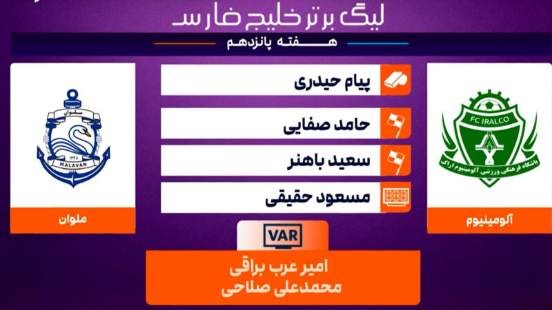 کارشناسی داوری دیدار آلومینیوم – ملوان