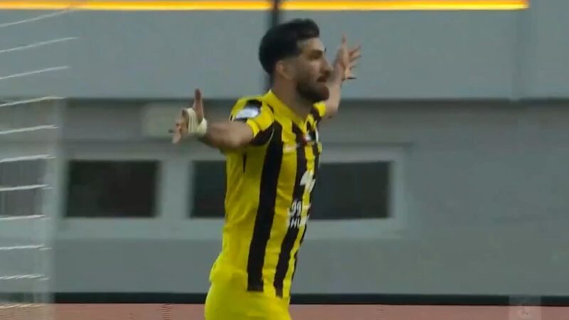 گل اول الاتحاد کلبا به الجزیره امارات توسط مغانلو