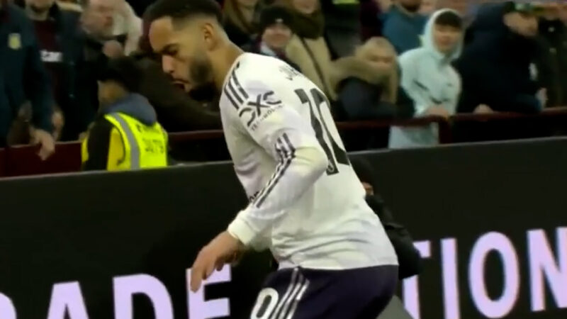 گل اول منچستر یونایتد به استون ویلا توسط متئوس کونیا