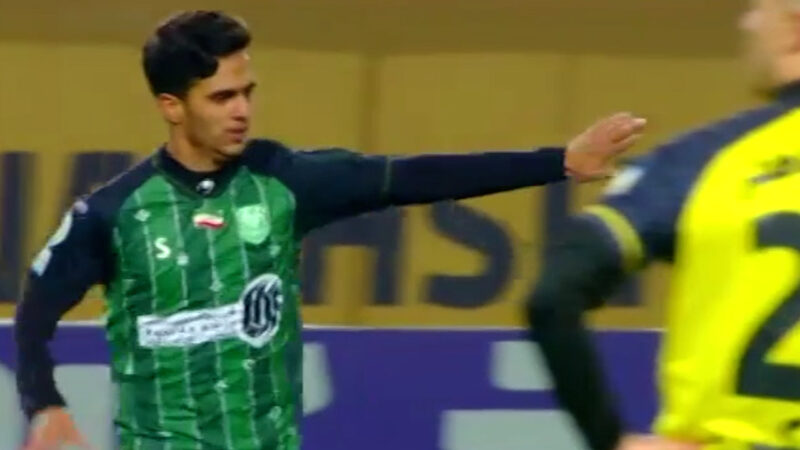 گل سوم خیبر به سپاهان توسط امیرحسین فارسی