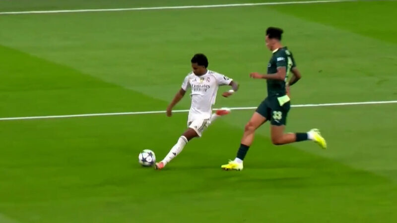 گل اول رئال مادرید به منچسترسیتی توسط رودریگو