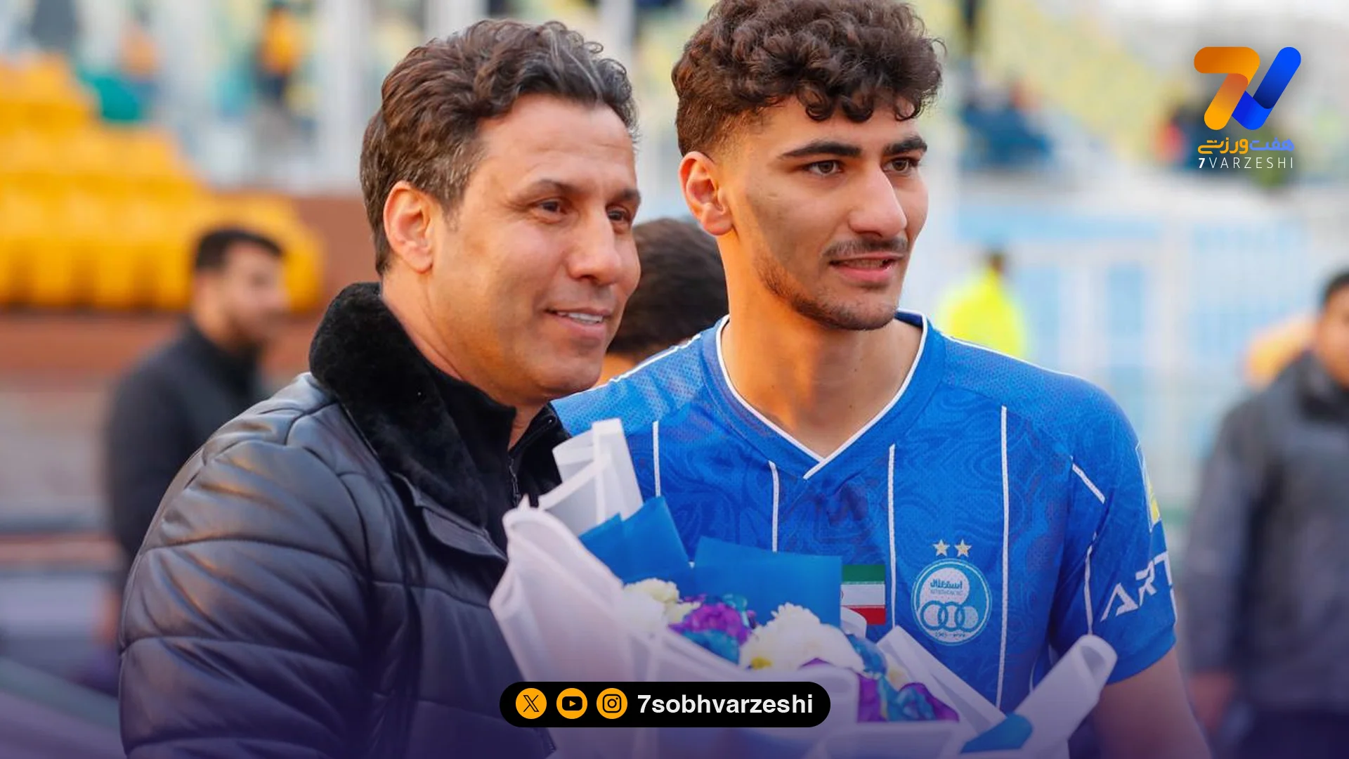ادای احترام رزاقی‌نیا به مربی سابق