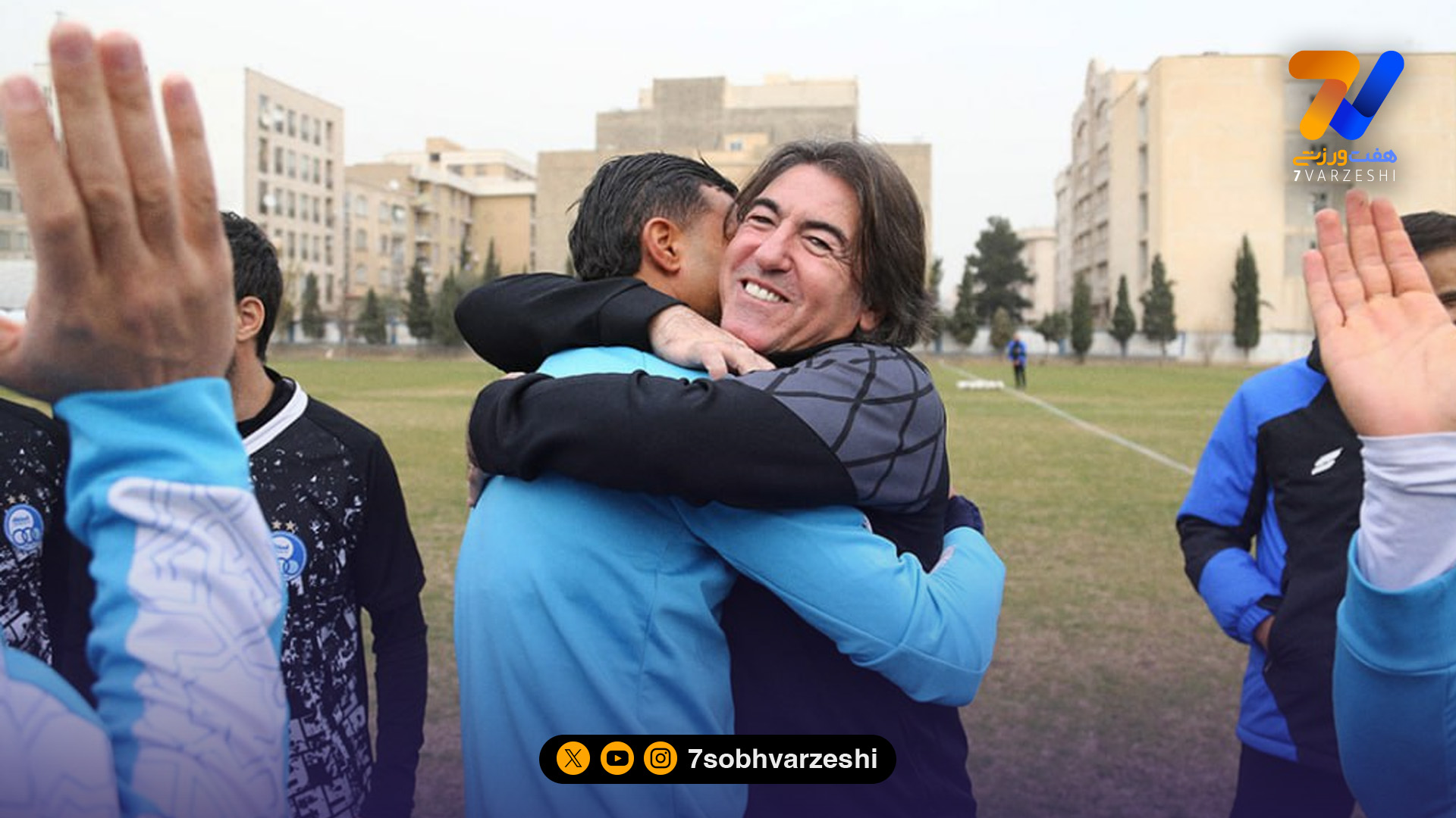 گزارش تصویری از تمرین امروز استقلال با چاشنی آشتی کنان!