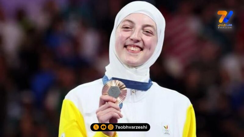 نگاه ورزشی | زهرا شعاری رقیب مبینا نعمت زاده با حجاب کامل اسلامی