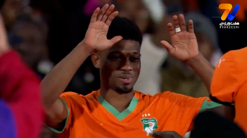 گل اول ساحل عاج به کامرون توسط آماد دیالو