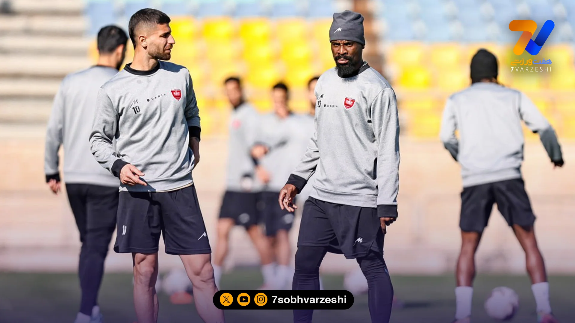 بازگشت اوریه به تمرینات پرسپولیس