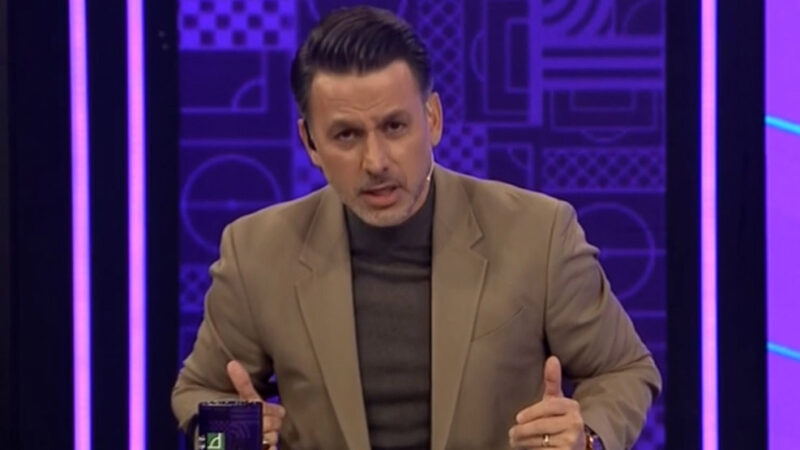 واکنش شدید مجری تلویزیونی به الفاظ زشت در برنامه زنده