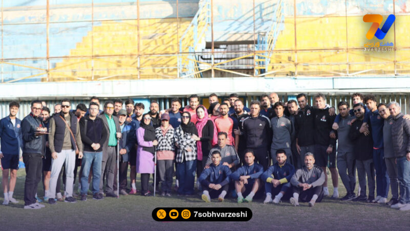 تمرین شمس‌آذر رنگ انسانیت گرفت +عکس