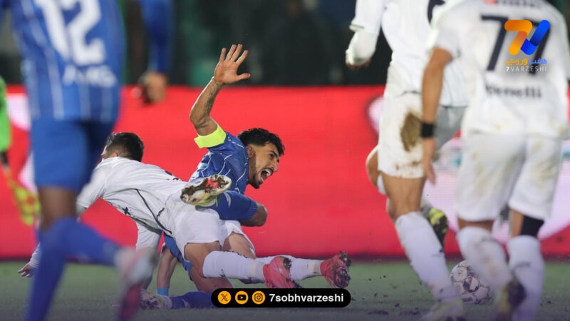 واکنش سوال‌برانگیز کاپیتان استقلال به صحنه مشکوک! +عکس