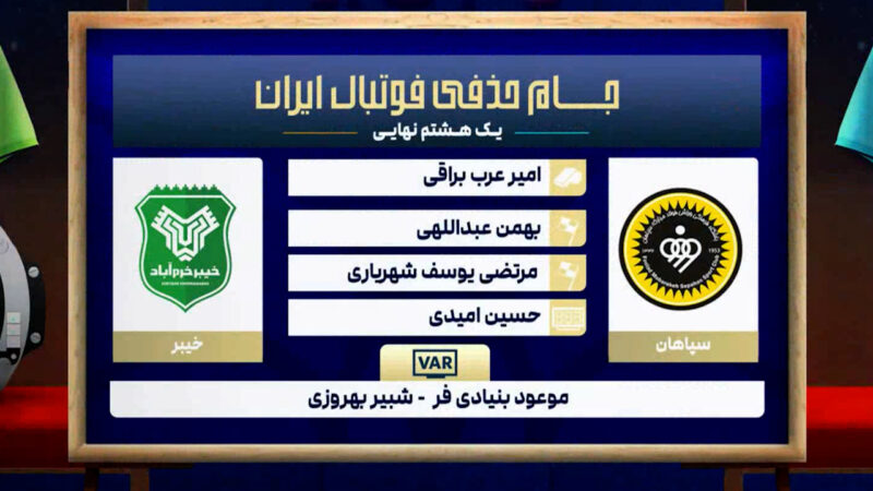 کارشناسی داوری سپاهان – خیبر