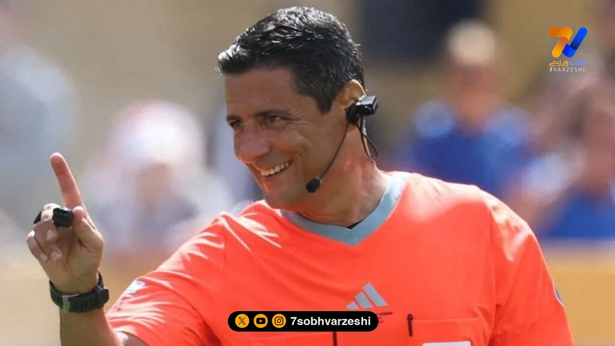 علیرضا فغانی تماشاگر ویژه دیدار پیکان و خیبر