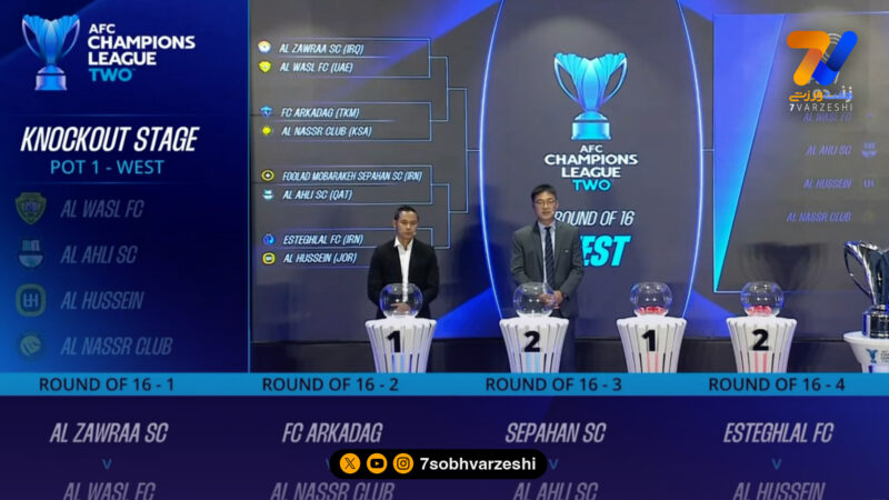 قرعه کشی مرحله حذفی لیگ قهرمانان آسیا 2