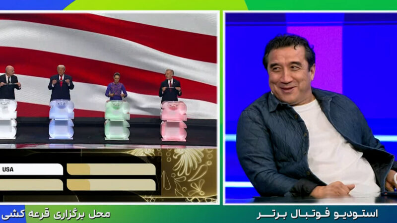 شوخی خداداد روی آنتن زنده/ میثاقی: صدات بازه!!!