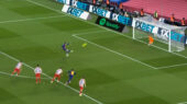 پنالتی از دست رفته لواندوفسکی مقابل اتلتیکو