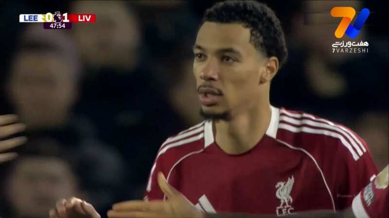گل اول لیورپول به لیدز توسط اکیتیکه