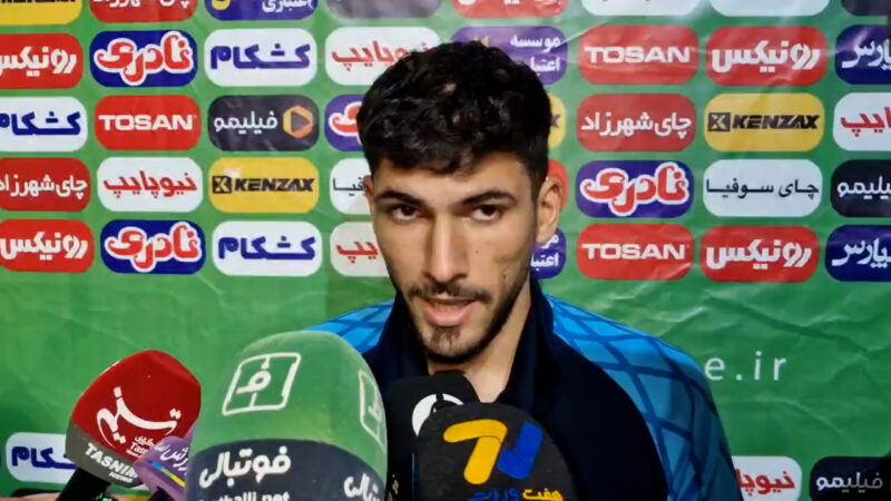 قلی زاده: یک ذره هم به بازیکن خیبر نخوردم، اصلا پنالتی نبود!