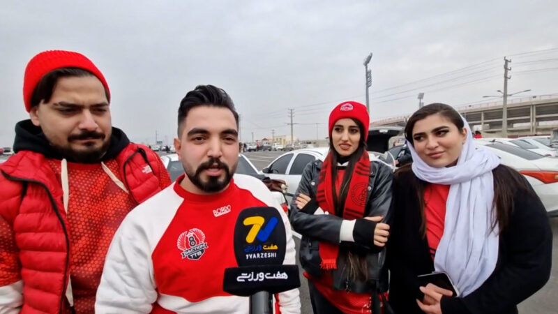 هواداران تراکتور: کاری کردیم پرسپولیسی ها برای سلامتی بازی کنند!