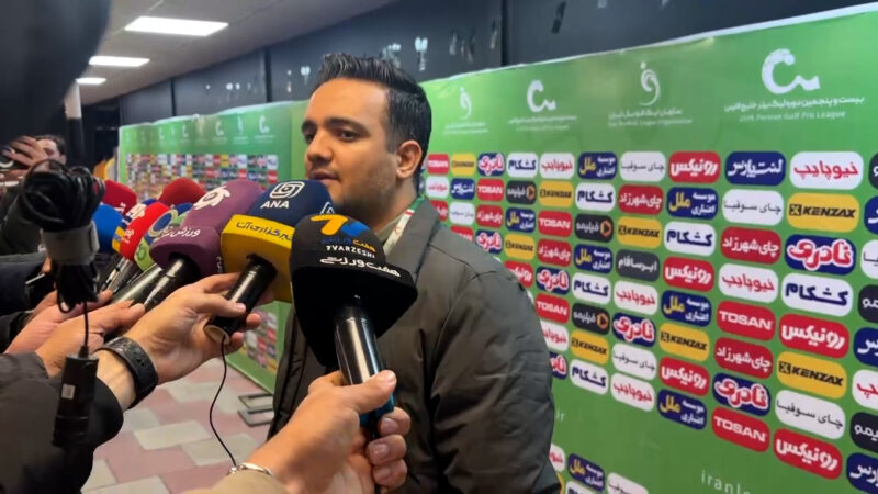 صحبت های بازگشا سخنگوی پرسپولیس