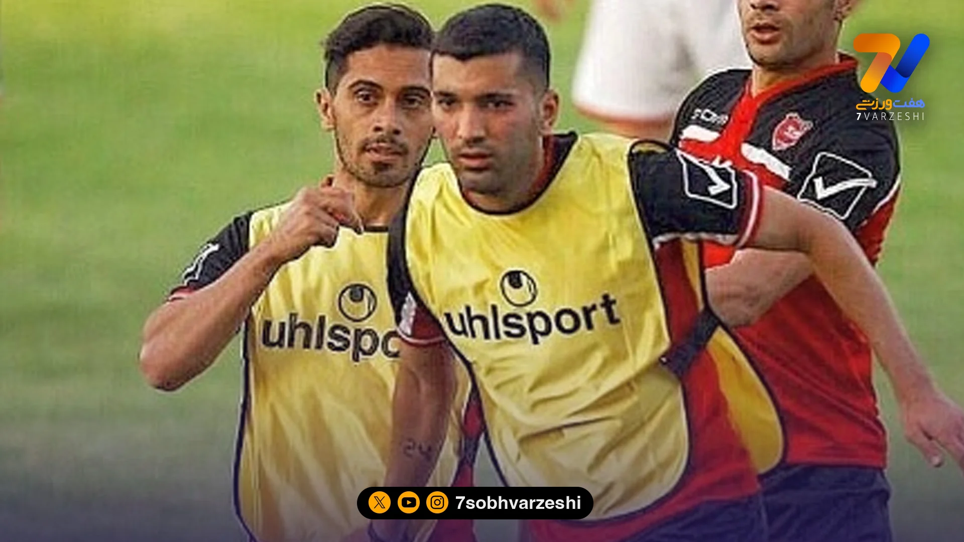 آرزوی خوشبختی محسن مسلمان برای کاپیتان سرخ‌ها +عکس