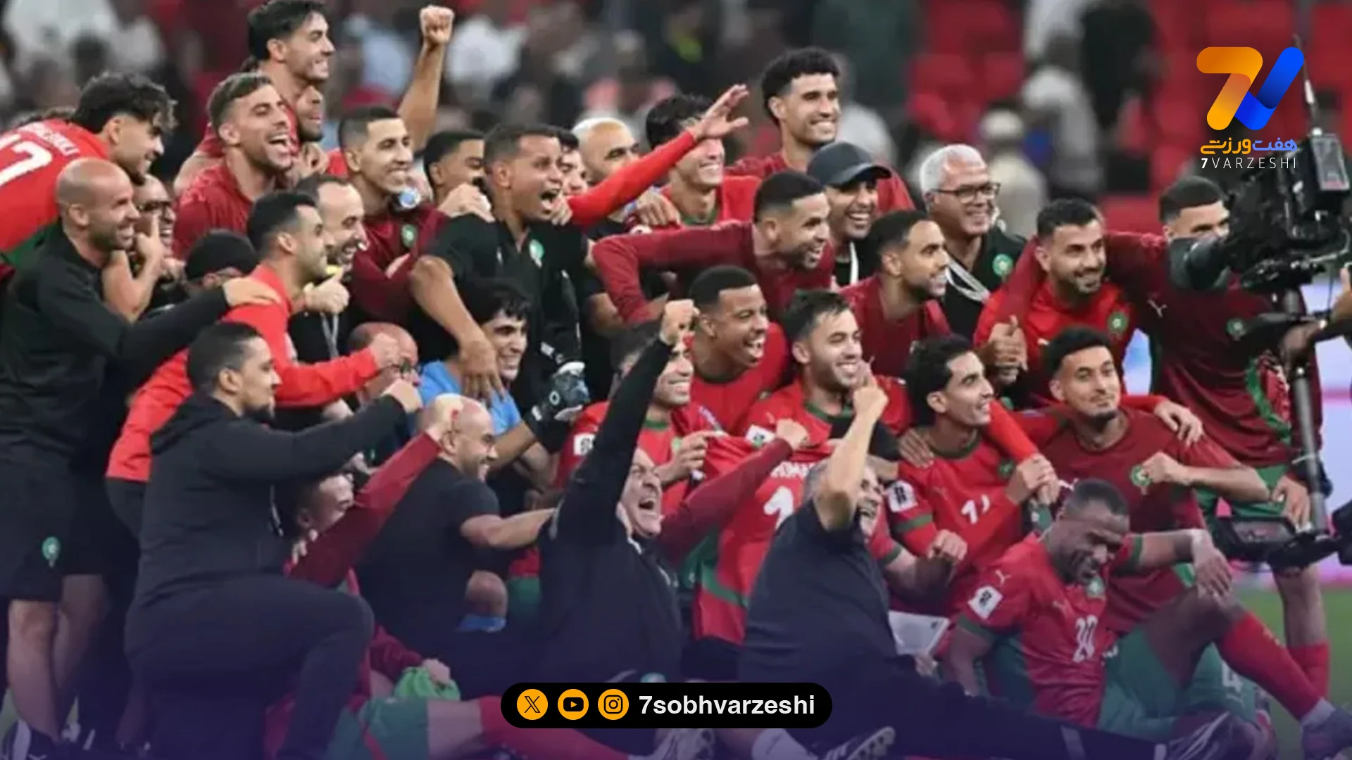 کامبک دراماتیک مراکش مقابل اردن؛ قهرمانی با دبل حمدالله در لوسیل!