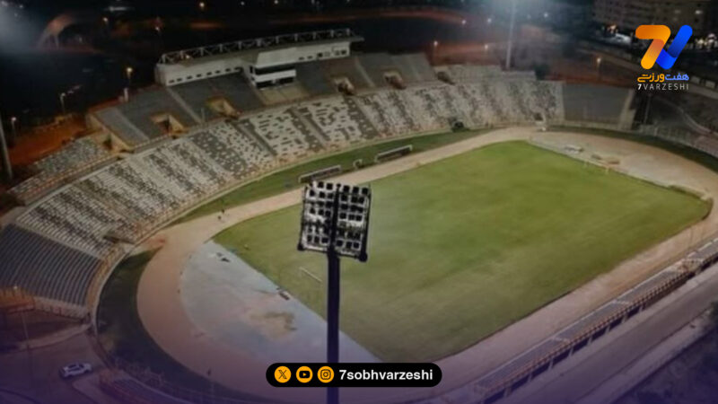 نمای هوایی از ورزشگاه خلیج‌فارس میزبان استقلال در جام حذفی +عکس