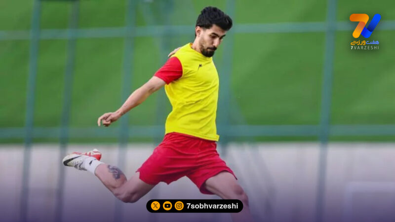 بازگشت هافبک پرسپولیس بعد از سه ماه؛ رضا شکاری روی نیمکت 